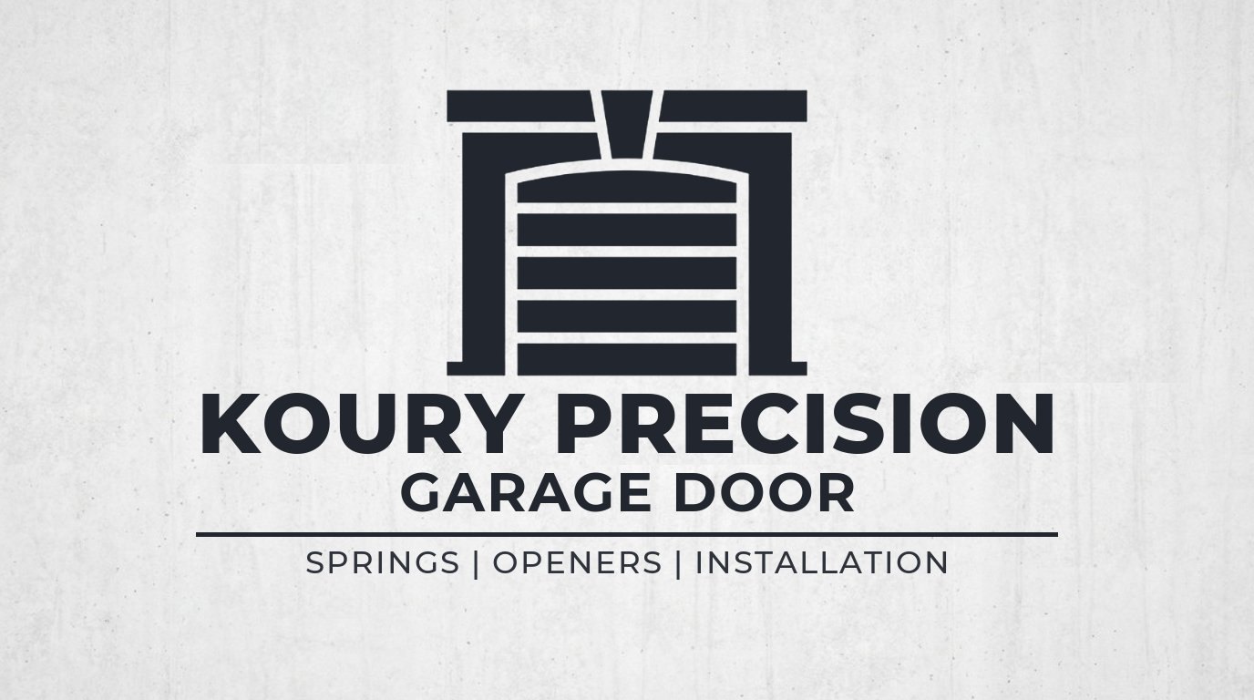 Koury Precision Garage Door Logo